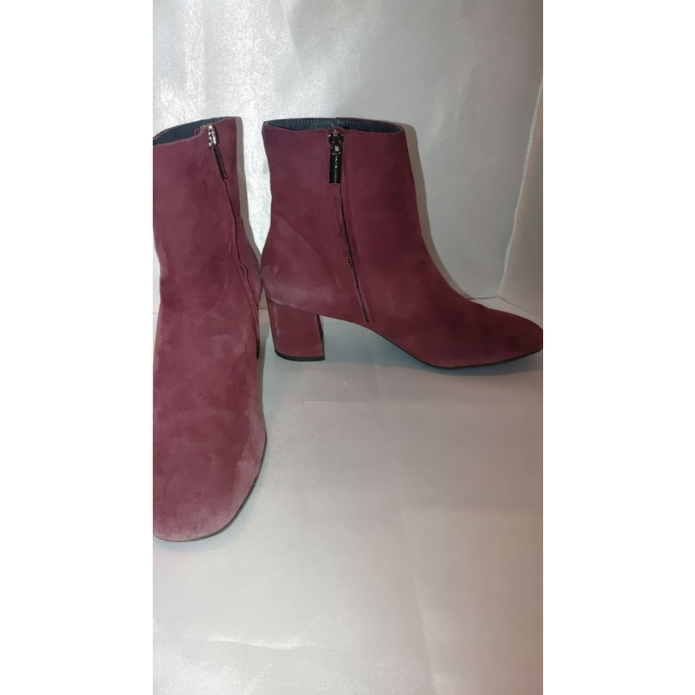 Sacha London Haiden Suede Booties Size 9 - Picture 4 of 9